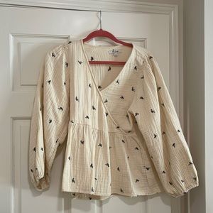 Madewell top. Only worn twice.